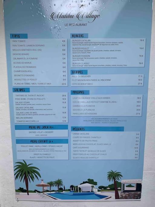 Appartement Cosy Confort Parking Clim Wifi Linge Acces Piscine Non Inclus Canet-en-Roussillon Esterno foto