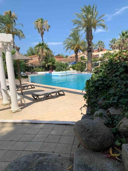 Appartement Cosy Confort Parking Clim Wifi Linge Acces Piscine Non Inclus Canet-en-Roussillon Esterno foto